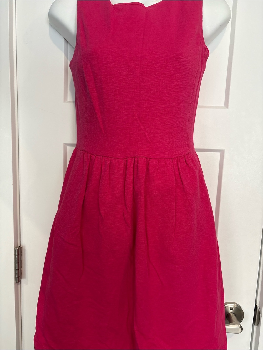 J. Crew Girls Sleeveless Hot Pink Dress